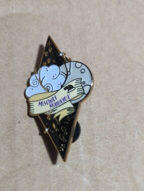 Mischief Managed Enamel Pin Harry Potter Fantasy Nimbus Designs